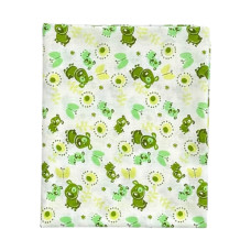 Ситцева пелюшка Собачки Зелений 95/80