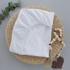 Наматрасник махровий непромокаючий в ліжко 120/60 Білий