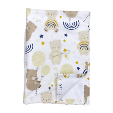 Непромокаюча пелюшка Ведмедик Бежевий 100/70