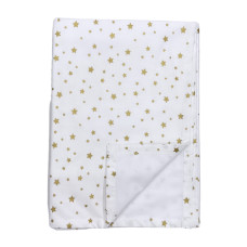 Непромокаюча пелюшка Зірки золото (гліттер) 100/70