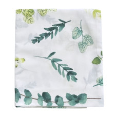 Бавовняна пелюшка Листики Зелений 90/80
