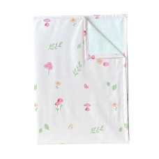 Непромокаюча пелюшка Квіти на рожевому 100/70