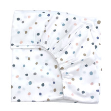 Простинка на гумці в ліжко Точки 120/60
