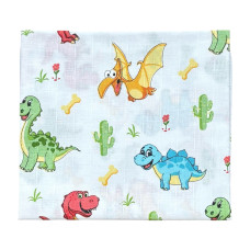 Муслінова пелюшка Діно 90/80