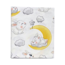 Пелюшка фланелева/байкова (Туреччина) Зайчики 90/80