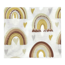 Бавовняна пелюшка Веселка Жовтий 90/80