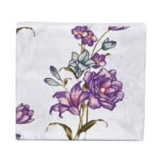 Пелюшка фланелева/байкова (Туреччина) Квіти Фіолетовий 90/80