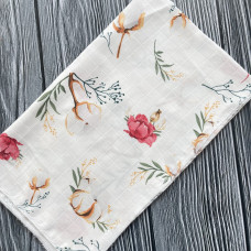 Муслінова пелюшка Квіти Троянда 90/80