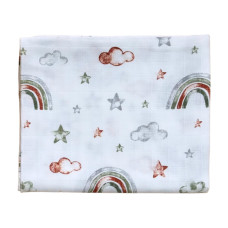 Муслінова пелюшка Веселка Хмаринка 90/80