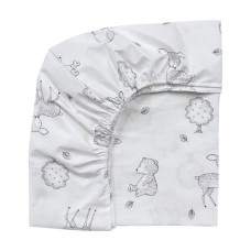 Простинка на гумці в ліжко Бембі 120/60