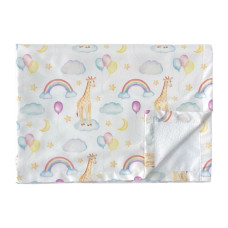 Непромокаюча пелюшка Жирафік Веселка 100/70