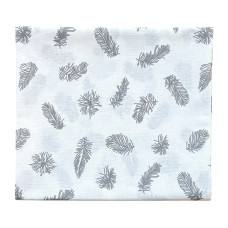 Бавовняна пелюшка Пірʼїнки Сірі дрібні 90/80