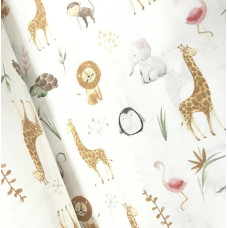 Пелюшка фланелева/байкова (Туреччина) Жирафік 90/80