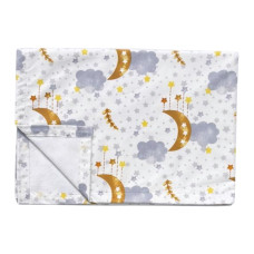 Пелюшка непромокаюча Місяць Хмаринка Жовтий 50/70