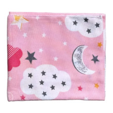 Пелюшка фланелева/байкова (Туреччина) Хмаринка Рожевий 85/75