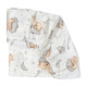 Простинка на гумці в ліжко Звірята на хмаринці 120/60