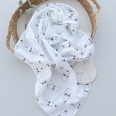 Муслінова пелюшка Мілк 100/80