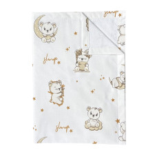 Непромокаюча пелюшка Ведмедики Місяць Бежевий 100/70