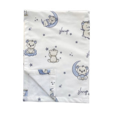 Непромокаюча пелюшка Ведмедики Місяць Блакитний 50/70