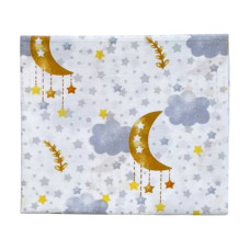 Пелюшка бавовняна Місяць Хмаринка Жовтий 90/80