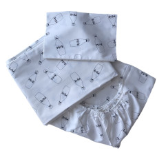 Комплект постільної білизни Мілк (підковдра 140*110, наволочка 40*60, простинка 120*60)