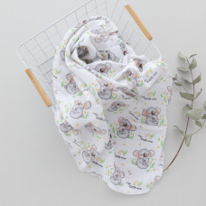 Пелюшка фланелева/байкова (Україна) Коала Сімʼя 90/80