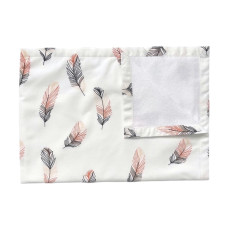 Пелюшка непромокаюча Пір'їнки Кораловий 100/70