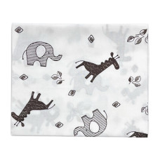 Ситцева пелюшка Жираф-Слоник 95/100