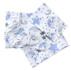 Постільна білизна Коала Блакитний (підковдра 140*110, наволочка 40*60, простинка 120*60)