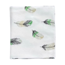 Пелюшка фланелева/байкова (Туреччина) Пірʼїнки Зелений 90/80