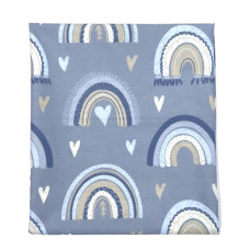 Бавовняна пелюшка Веселки Синій 90/80