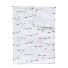 Непромокаюча пелюшка Вії Рожевий 50/70