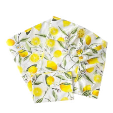Комплект постільної білизни Лимони крупий (підковдра 140*110, наволочка 40*60, простинка 120*60)