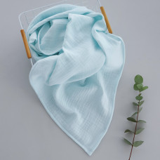 Мусліновий плед жатка Мʼятний 4 шари 130/100