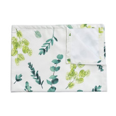 Непромокаюча пелюшка Листики Зелений 100/70