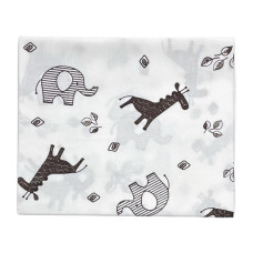 Ситцева пелюшка Жираф - Слоник 95/80