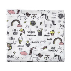 Пелюшка фланелева/байкова (Україна) Единоріжки 90/80