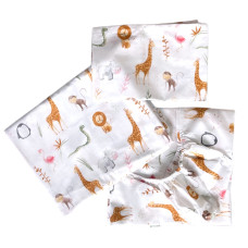 Комплект постільної білизни Жирафи (підковдра 140*110, наволочка 40*60, простинка 120*60)