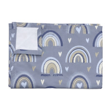 Непромокаюча пелюшка Веселка Синій 100/70