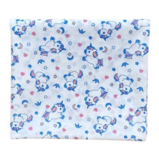 Ситцева пелюшка Единоріжки 95/80